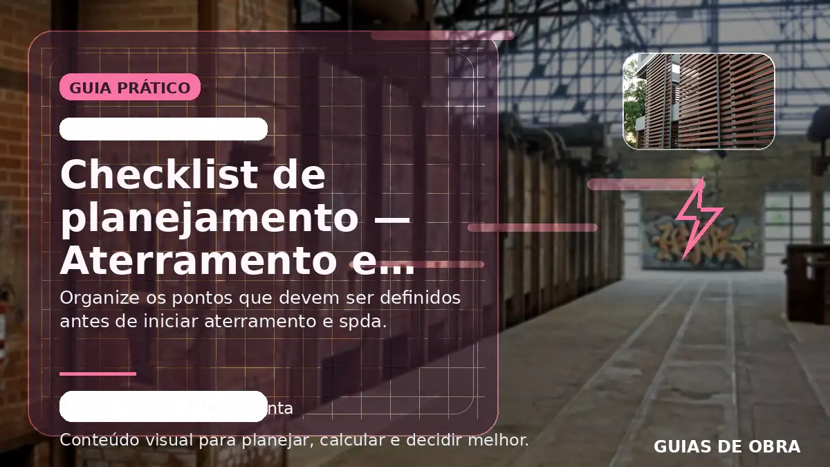 Aterramento e SPDA