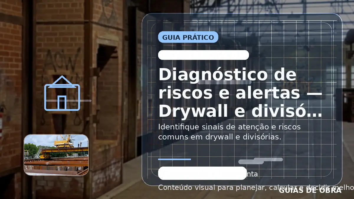 Drywall e divisórias