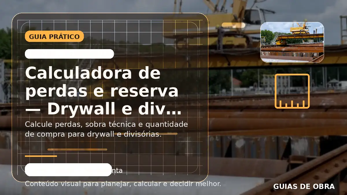 Drywall e divisórias
