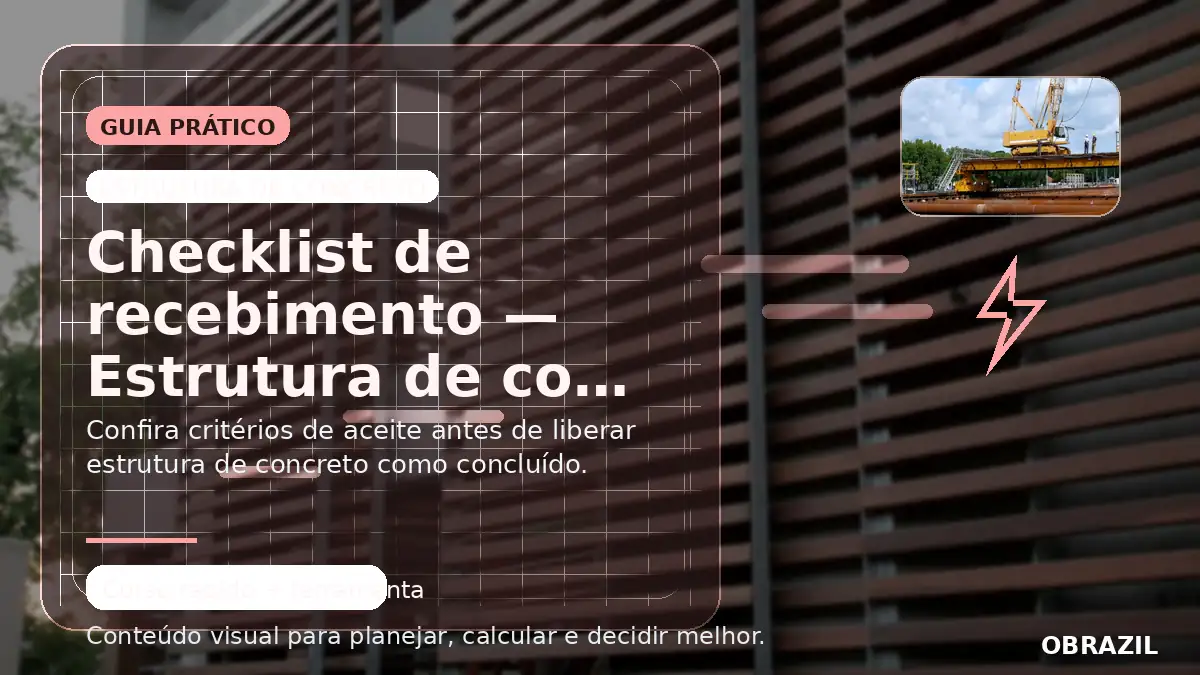 Estrutura de concreto