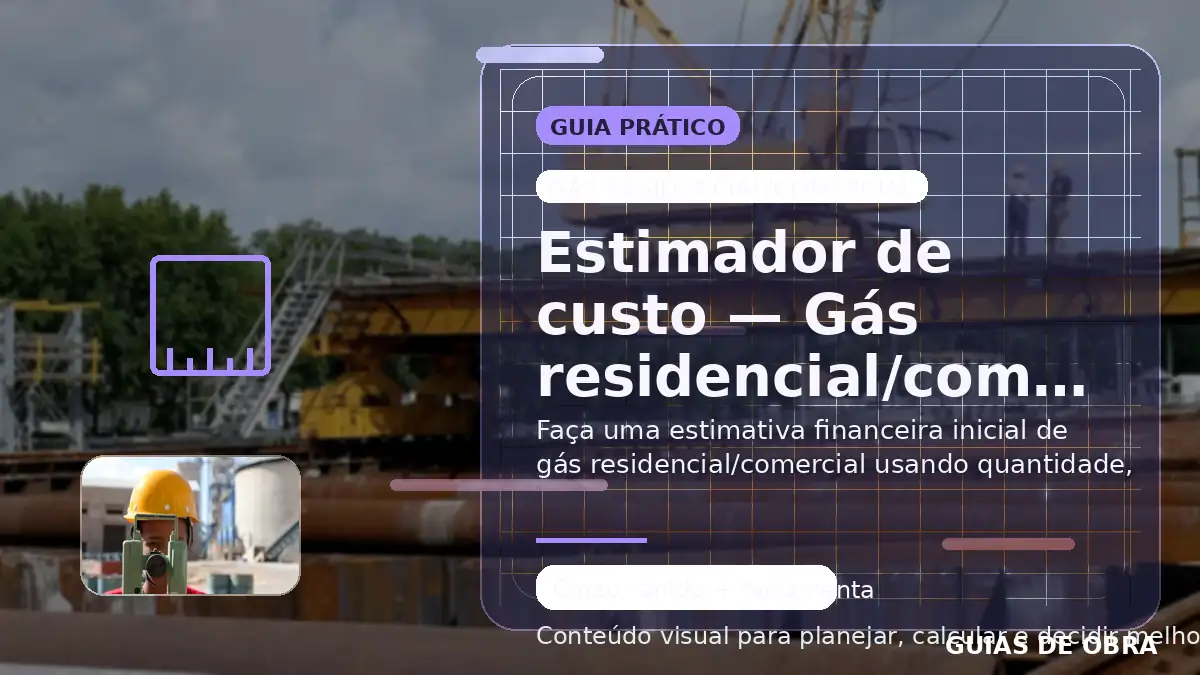Gás residencial/comercial