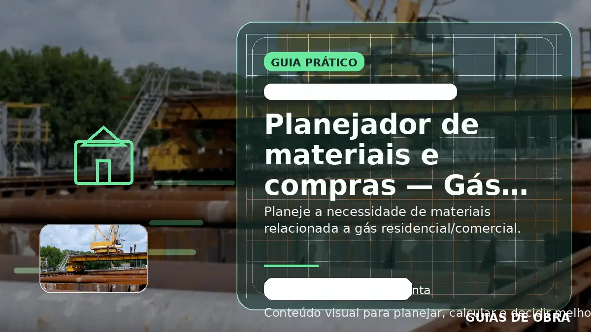 Gás residencial/comercial