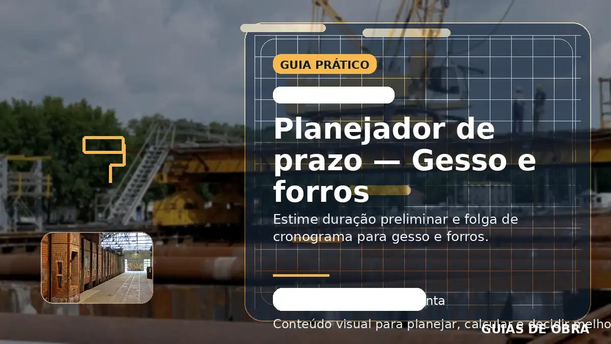 Gesso e forros