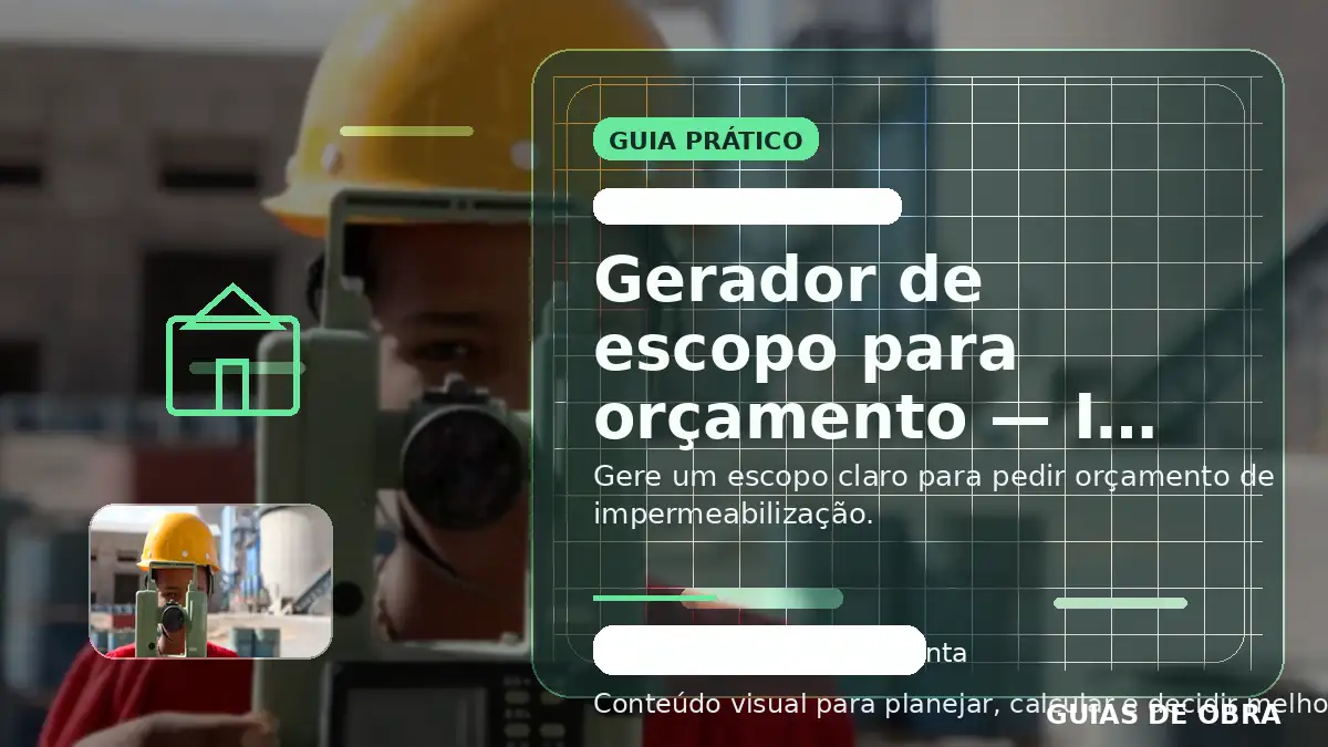Impermeabilização
