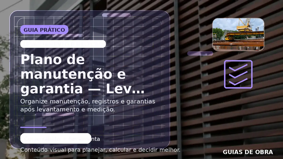 Levantamento e medição