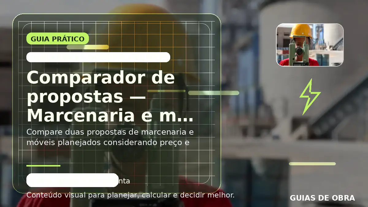 Marcenaria e móveis planejados