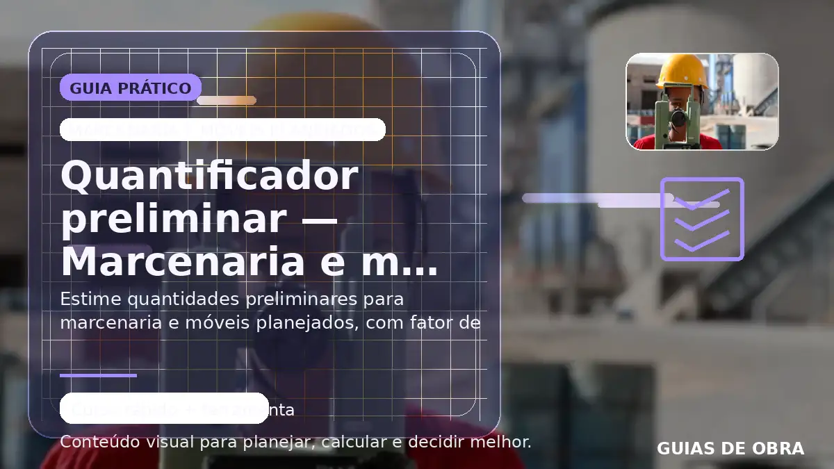 Marcenaria e móveis planejados