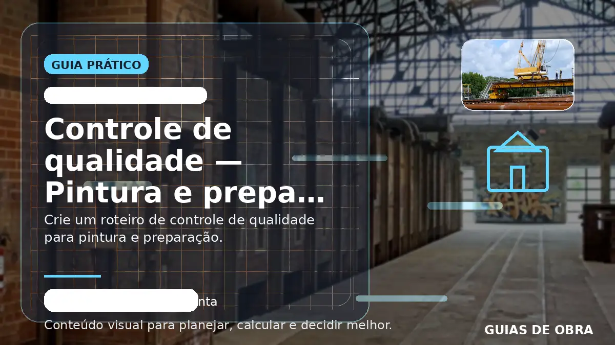 Pintura e preparação
