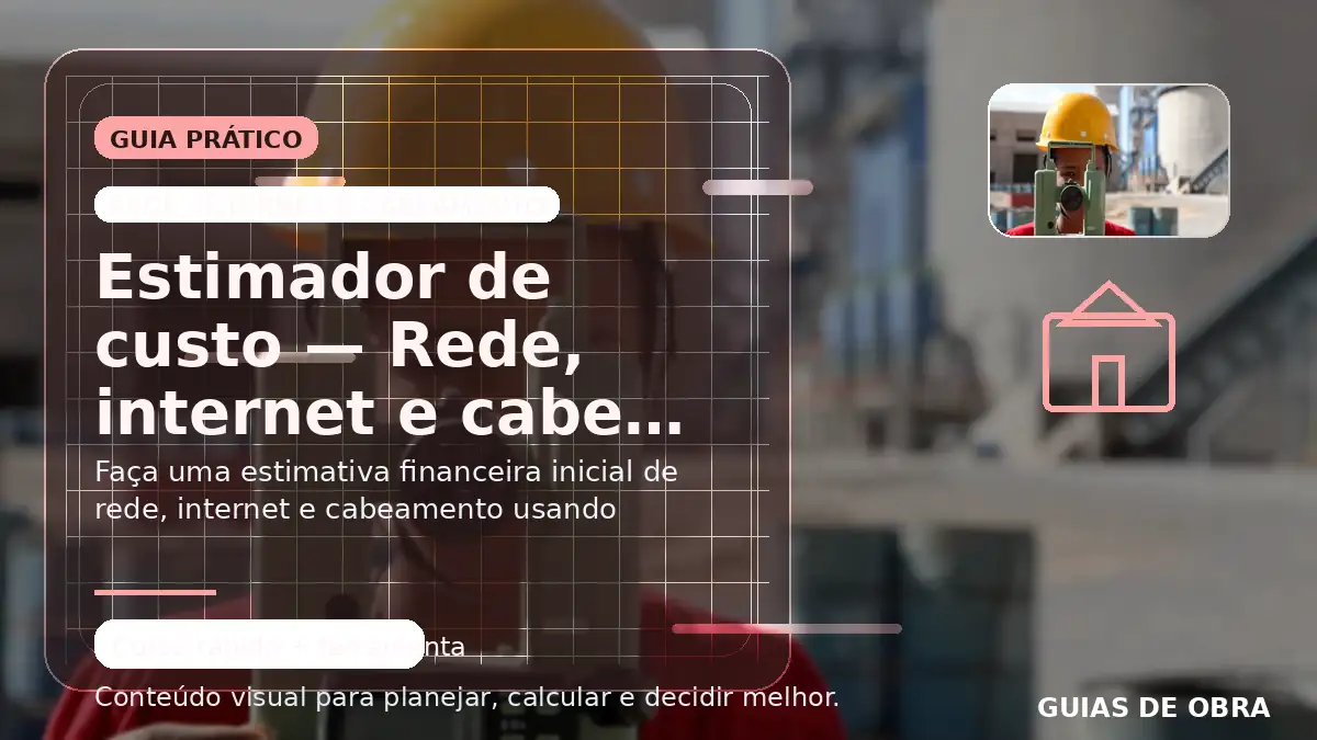 Rede, internet e cabeamento