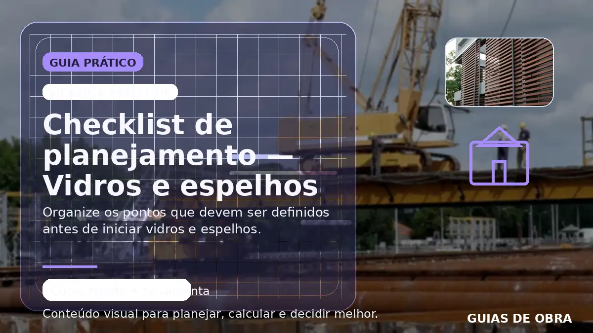 Vidros e espelhos